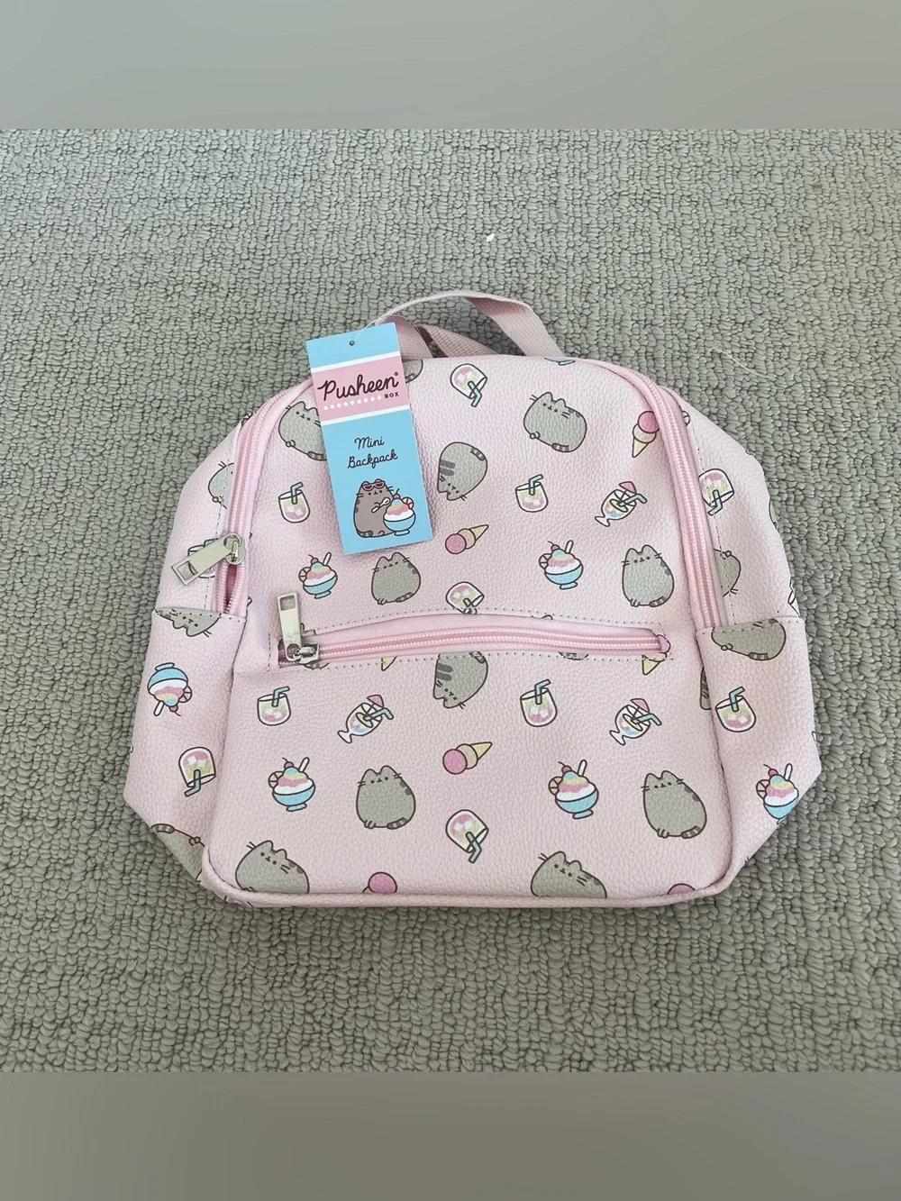 NWT Pusheen mini pink backpack